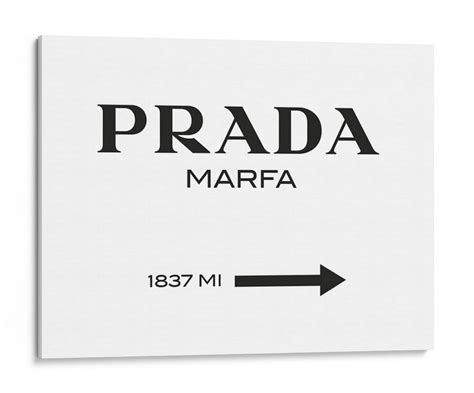 Prada Marfa Cuadro Decorativo, Canvas Lab